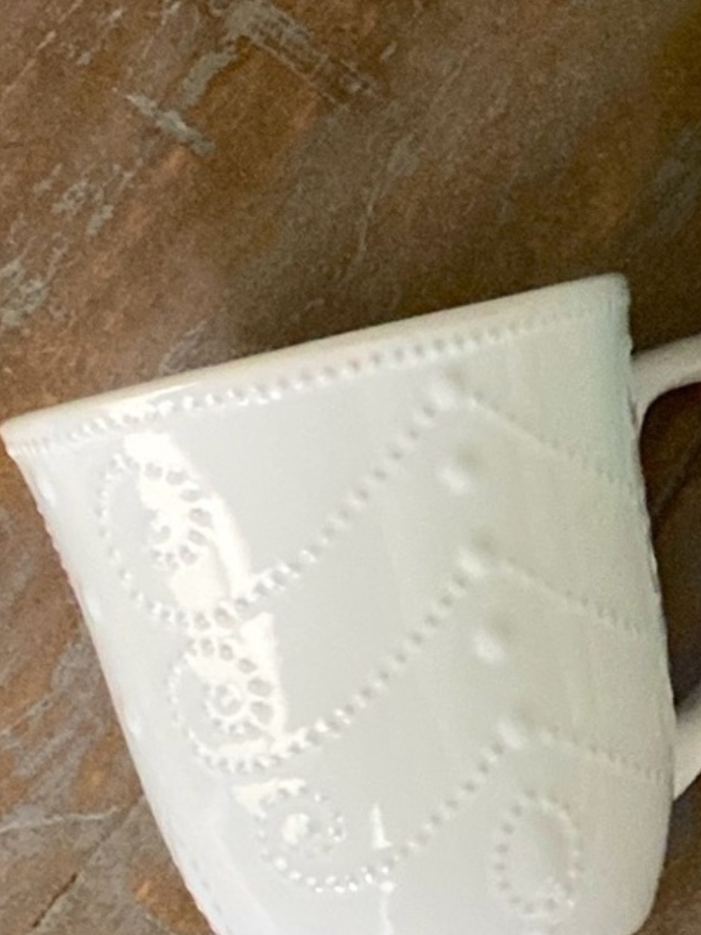 Classic Solutions White Coastal Coffee Mug